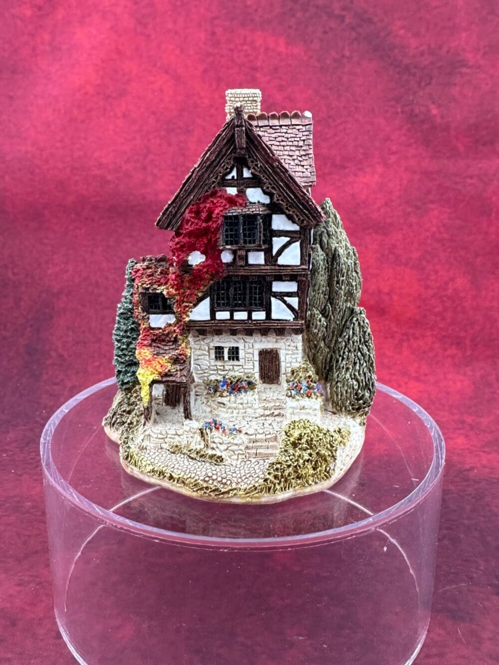 LILLIPUT LANE "FOUR SEASONS" MINIATURE MASTERPIECES ENGLAND TUDOR HOUSE 1987 VTG
